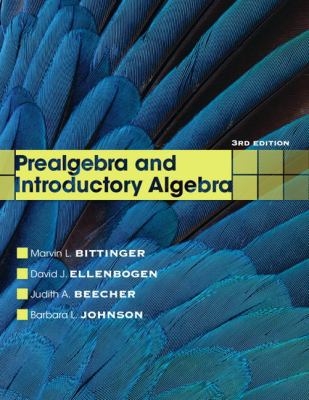 Prealgebra and Introductory Algebra (3rd Edition) 0321731638 Book Cover