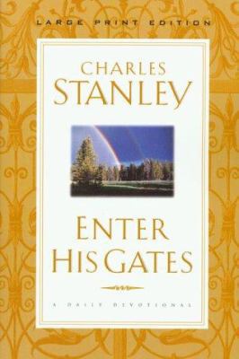Enter His Gates PB [Large Print] 0802727646 Book Cover
