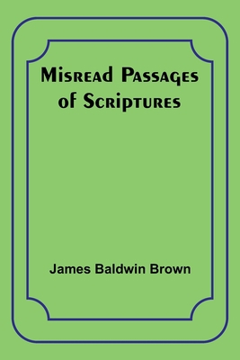 Misread Passages of Scriptures 9357390138 Book Cover