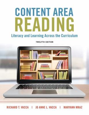 Content Area Reading: Literacy and Learning Acr... 0134068823 Book Cover