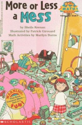 More or Less a Mess (Hello Math Reader - Level 2) 0590602489 Book Cover