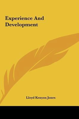 Experience And Development 1161569316 Book Cover