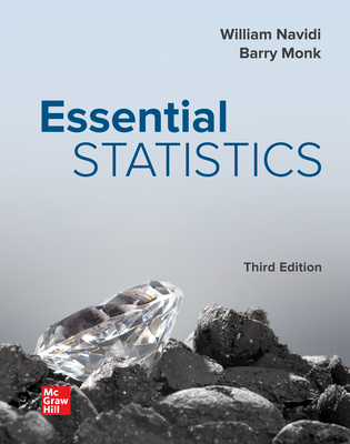 Loose Leaf for Essential Statistics 1260492168 Book Cover
