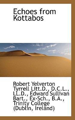 Echoes from Kottabos 1115515152 Book Cover