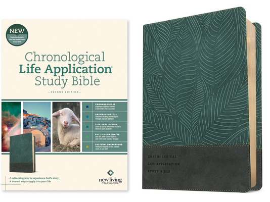 NLT Chronological Life Application Study Bible,... 1496475437 Book Cover