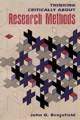 Thinking Critically About Research Methods 0205139175 Book Cover