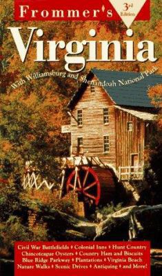 Frommer's Virginia: With Williamsburg and Shena... 002860704X Book Cover