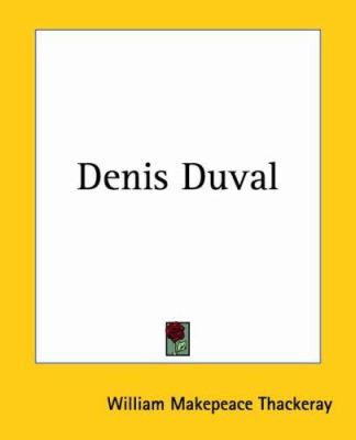 Denis Duval 1419115618 Book Cover