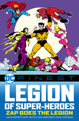 DC Finest: Legion of Super-Heroes: Zap Goes the... 1779528493 Book Cover