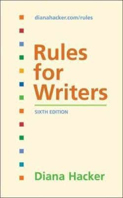 Rules for Writers 0312452764 Book Cover