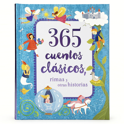 365 Cuentos Clasicos (Spanish Edition) [Spanish] 1646382277 Book Cover