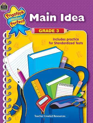 Main Idea, Grade 3 0743986431 Book Cover