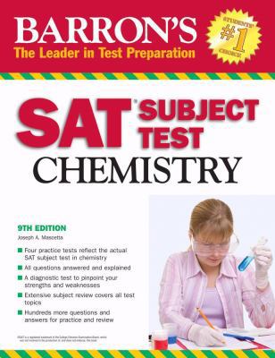 Barron's SAT Subject Test Chemistry 0764138812 Book Cover