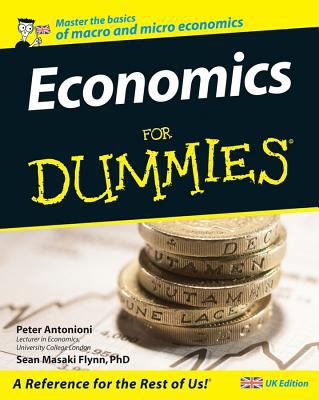 Economics for Dummies (For Dummies) 0470057955 Book Cover