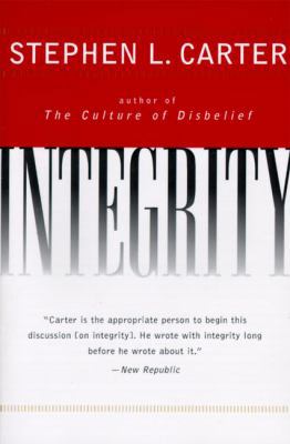 Integrity 0060928077 Book Cover