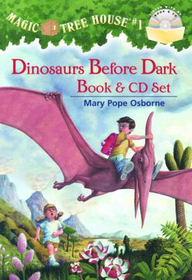 Dinosaurs Before Dark [With CD] 0375844058 Book Cover