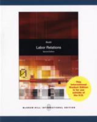 Labor Relations 0071100903 Book Cover