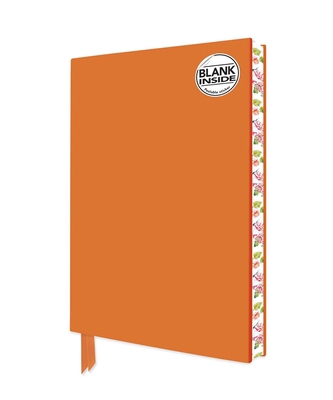 Orange Blank Artisan Notebook (Flame Tree Journ... 1804178292 Book Cover