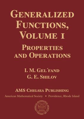 Generalized Functions: Properties and Operation... 1470426587 Book Cover