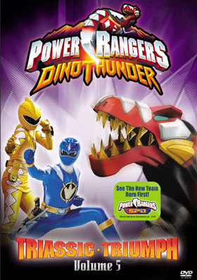 Power Rangers Dino Thunder Vol. 5: Triassic Tri... B0002YLC2Y Book Cover