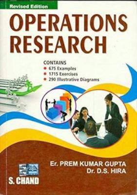 Operations Research [Nov 01, 2007] Gupta, Prem ... 8121902819 Book Cover