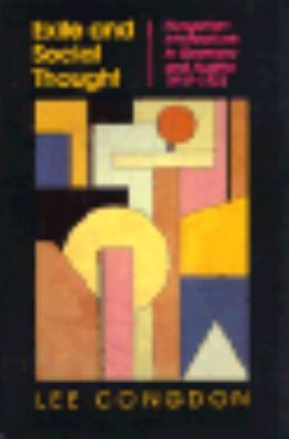 Exile and Social Thought 0691031592 Book Cover