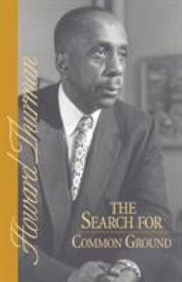 The Search for Common Ground 0913408948 Book Cover