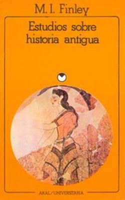 Estudios sobre historia antigua (Historia Antig... [Spanish] 8473395271 Book Cover