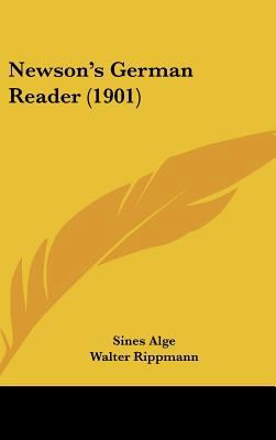 Newson's German Reader (1901) 1437229476 Book Cover