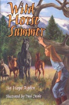 Wild Horse Summer 0395775191 Book Cover