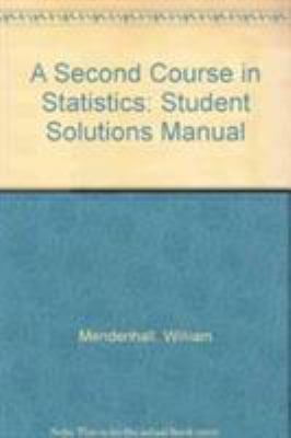 Simon and Schuster a Second Course in Statistics 0134564685 Book Cover