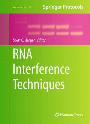 RNA Interference Techniques 161779113X Book Cover