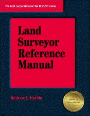 Land Surveyor Reference Manual 1888577509 Book Cover