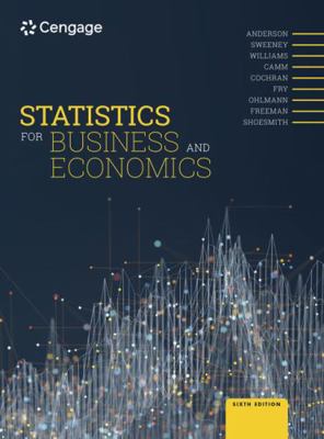 Statistics for Business and Economics 1473791359 Book Cover