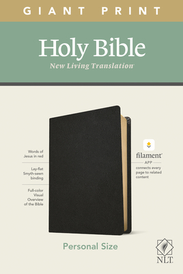 NLT Personal Size Giant Print Bible, Filament E... [Large Print] 1496444981 Book Cover