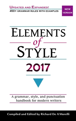 Elements of Style 2017 1988236061 Book Cover