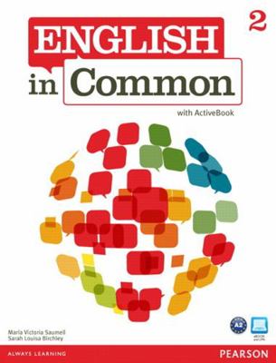 English in Common 2 Stbk W/Activebk 262725 0132627256 Book Cover