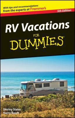 RV Vacations for Dummies 0470643781 Book Cover