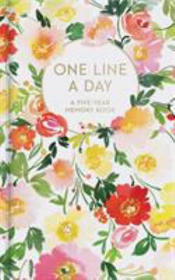 Floral One Line a Day: A Five-Year Memory Book 1452164614 Book Cover