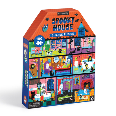 Spooky House 100 PC House-Shaped Puzzle 0735378894 Book Cover