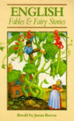 English Fables and Fairy Stories: Retorld by Ja... 0192741373 Book Cover