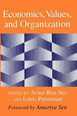 Economics, Values, and Organization 0521580870 Book Cover
