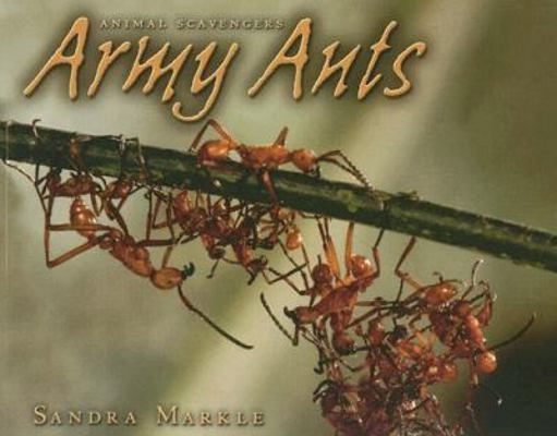 Army Ants (Animal Scavengers) 082253472X Book Cover