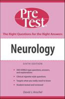 Neurology: PreTest Self-Assessment and Review 0071455507 Book Cover