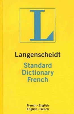 Langenscheidt Standard Dictionary French: Frenc... 1585735019 Book Cover