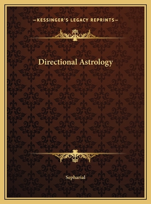 Directional Astrology 1169733700 Book Cover