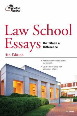 Law School Essays That Made a Difference, 4th E... 0375427864 Book Cover