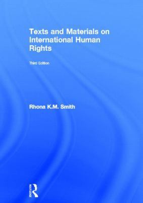Texts and Materials on International Human Rights 0415621909 Book Cover