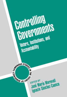 Controlling Governments B00APYA2DG Book Cover