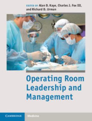 Operating Room Leadership and Management 110701753X Book Cover